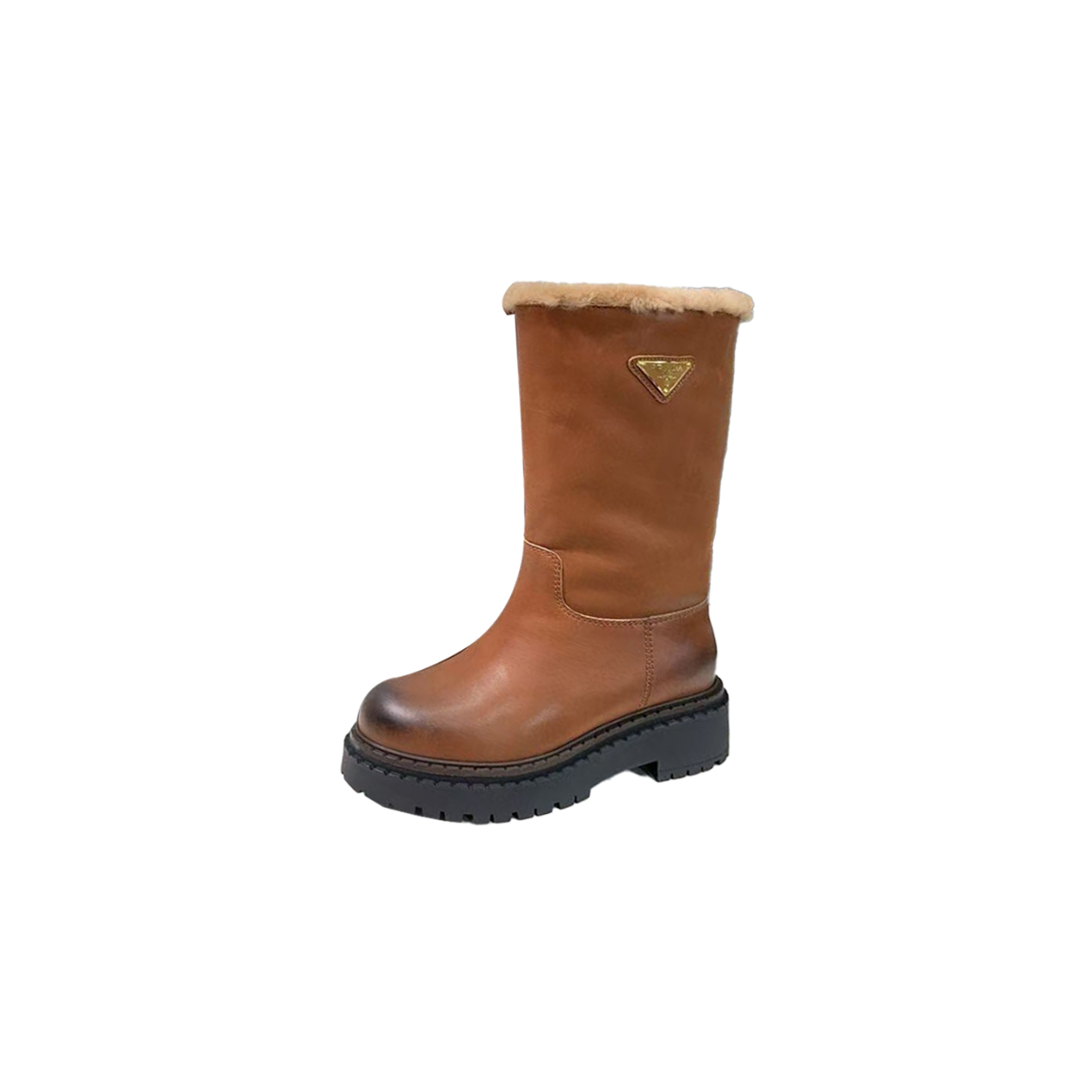 Pra*a platform wool boots